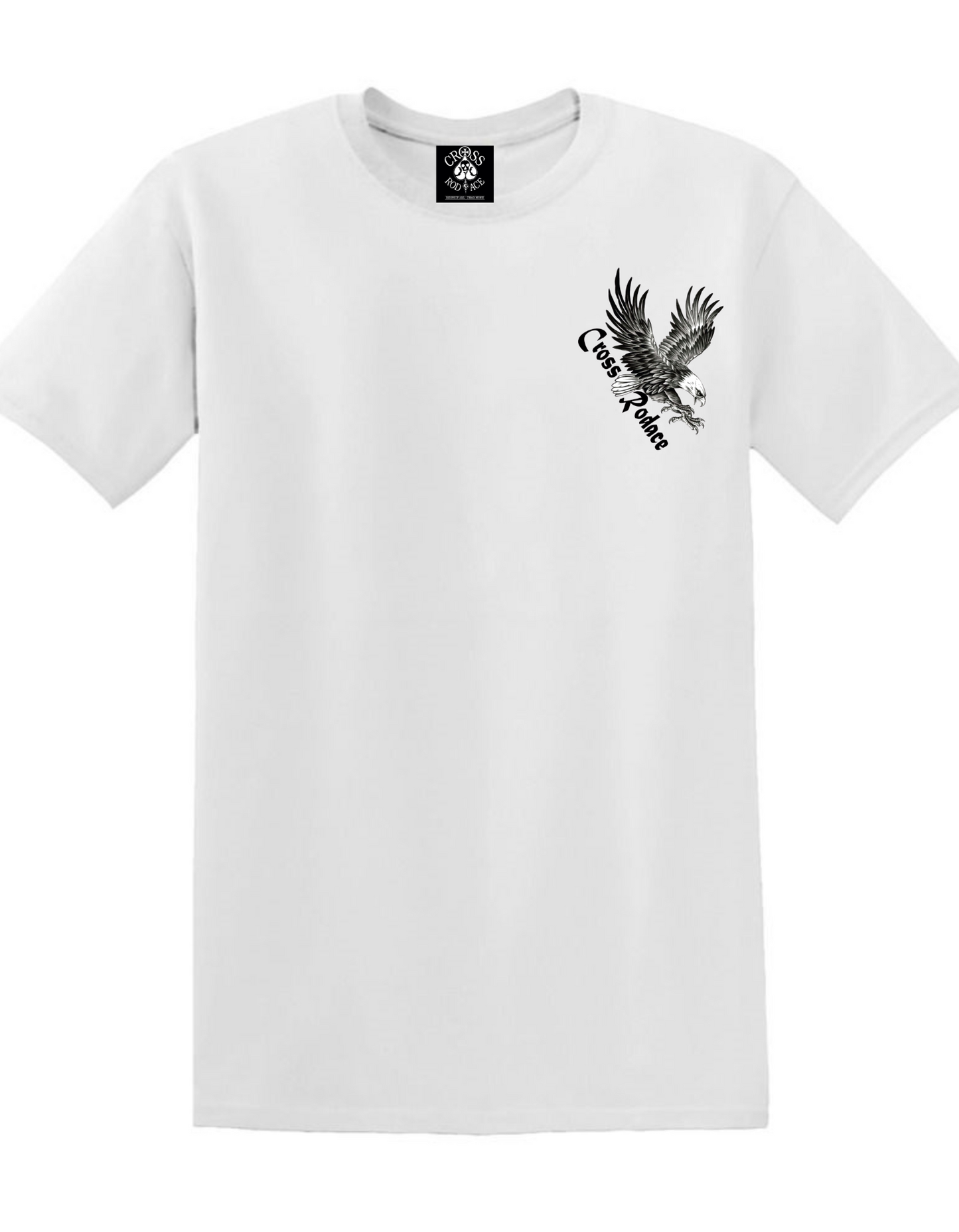 RISE OF THE PHOENIX - Camiseta Cross Rodace blanca con bolsillo - Naranja