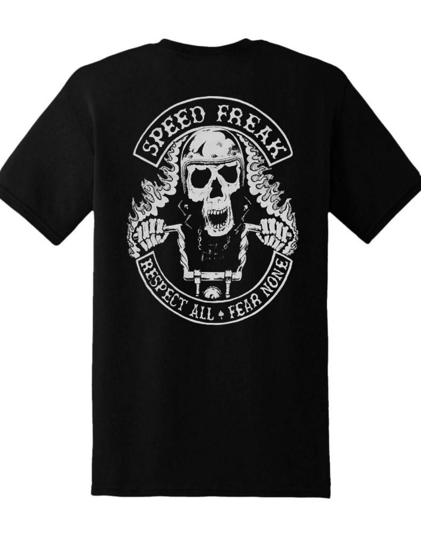 SPEED FREAK Biker Black T-shirt
