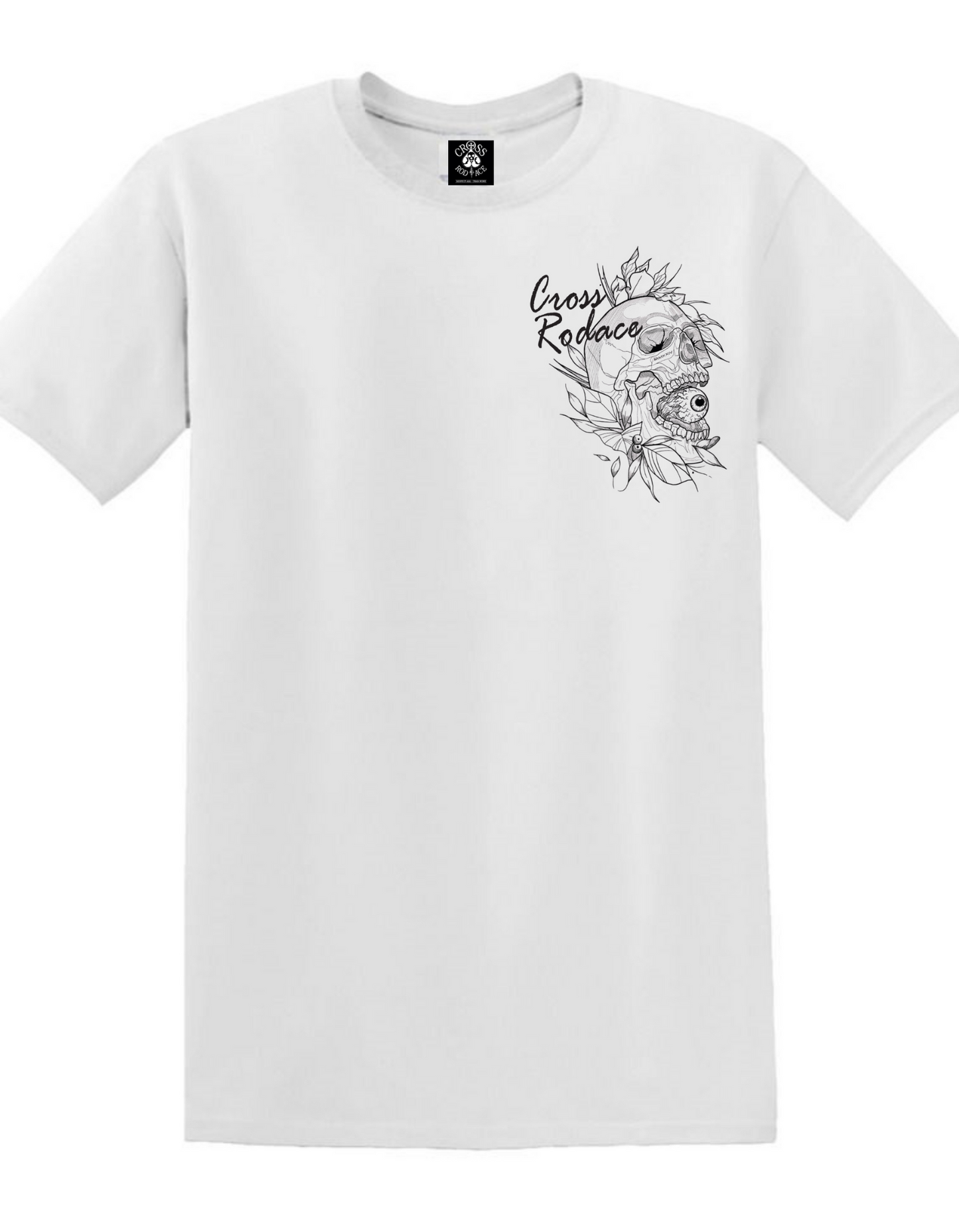 RISE OF THE PHOENIX - Camiseta Cross Rodace blanca con bolsillo - Naranja