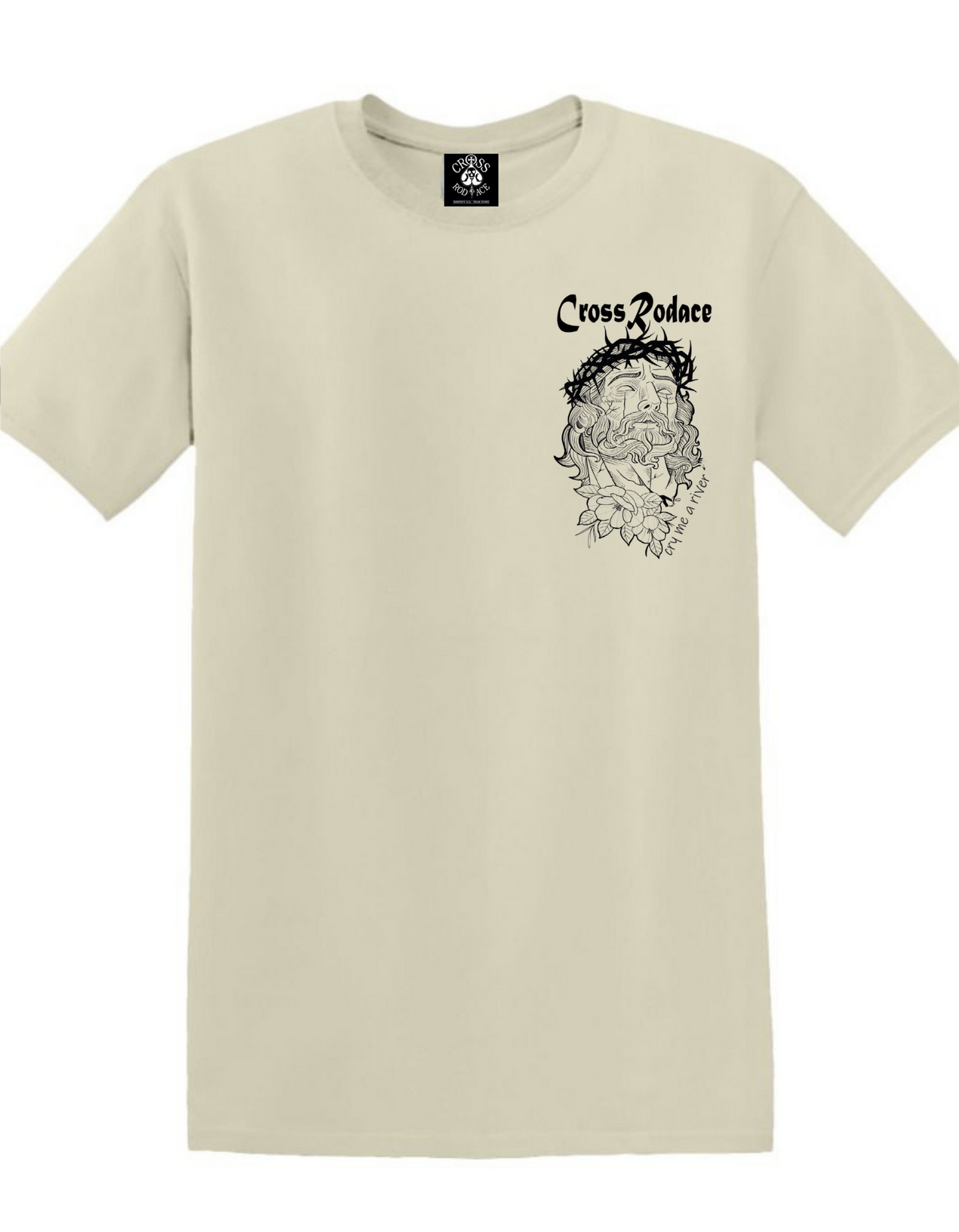 RISE OF THE PHOENIX - Camiseta Cross Rodace blanca con bolsillo - Naranja