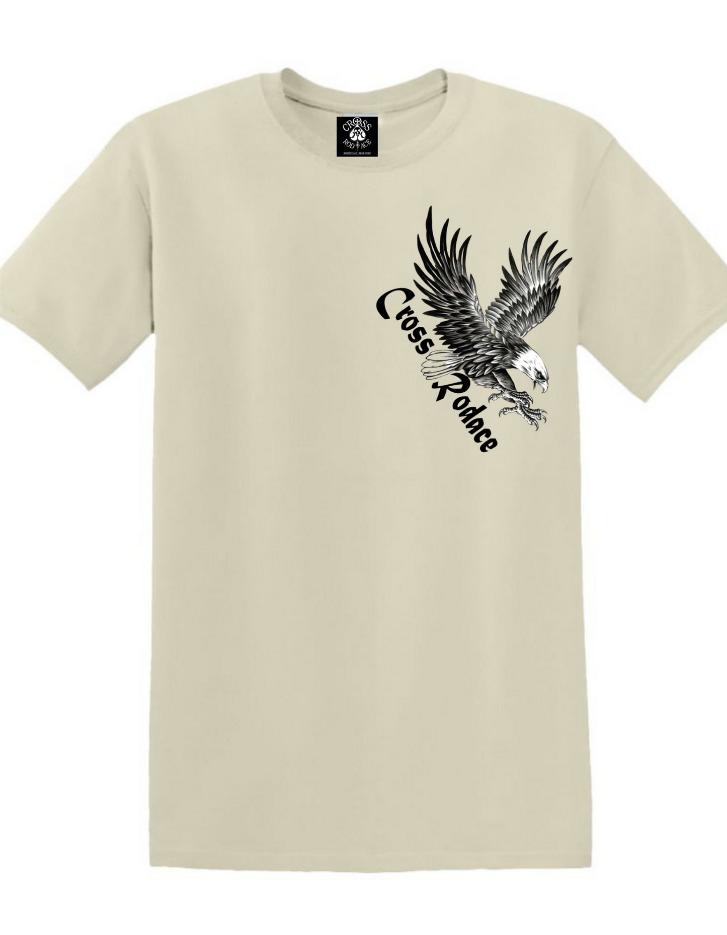 RISE OF THE PHOENIX - Camiseta Cross Rodace blanca con bolsillo - Naranja