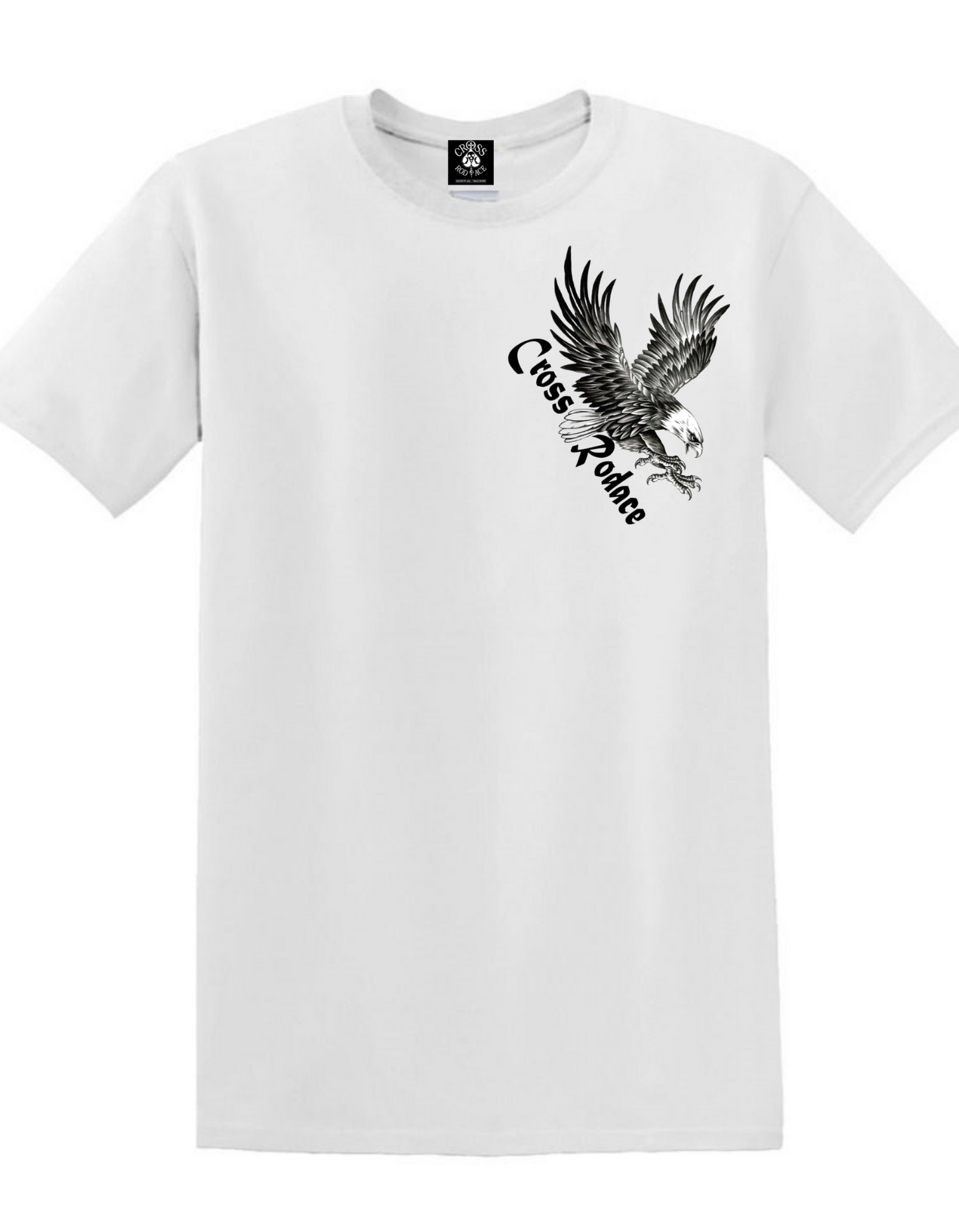 RISE OF THE PHOENIX - Camiseta Cross Rodace blanca con bolsillo - Naranja