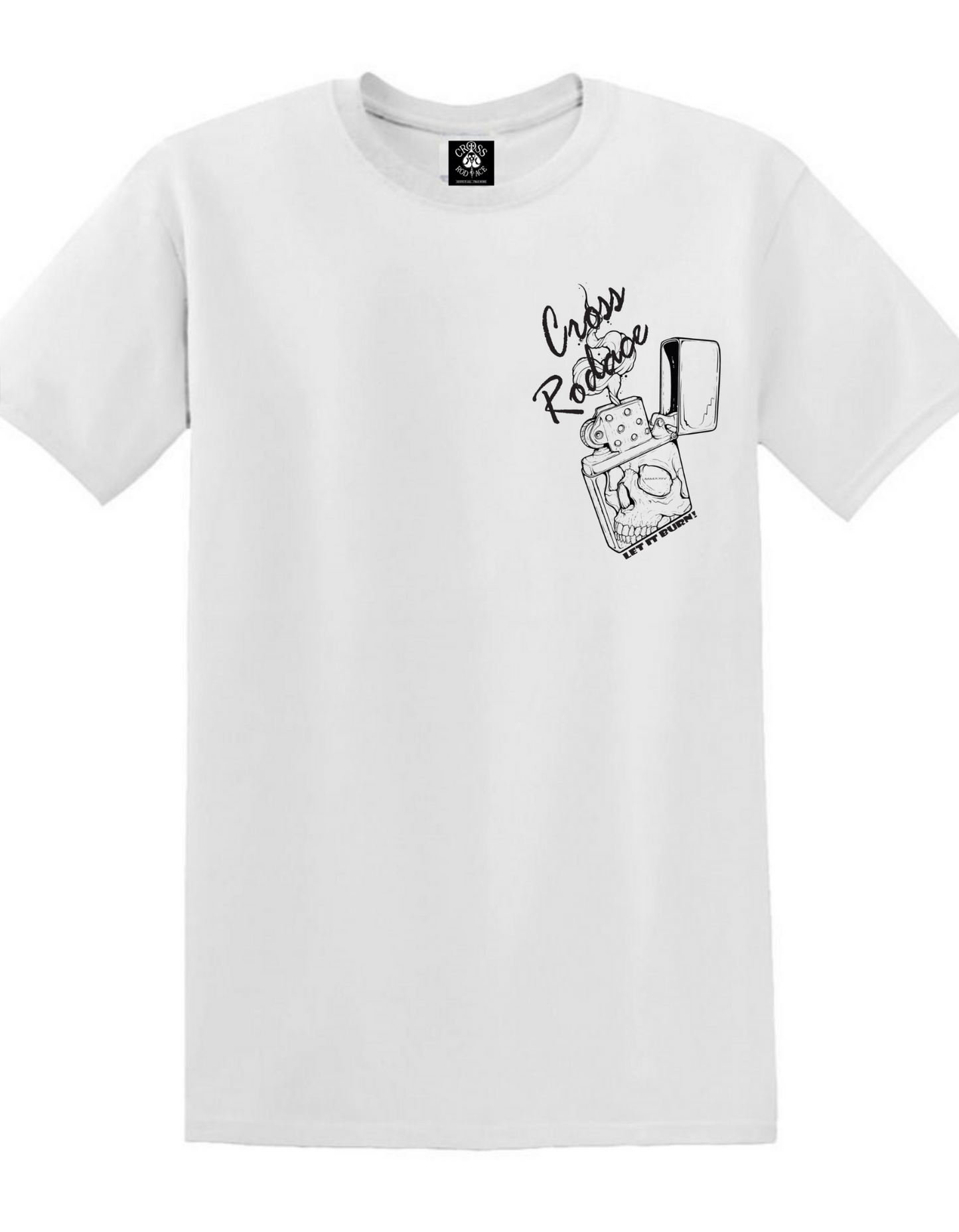 RISE OF THE PHOENIX - Camiseta Cross Rodace blanca con bolsillo - Naranja