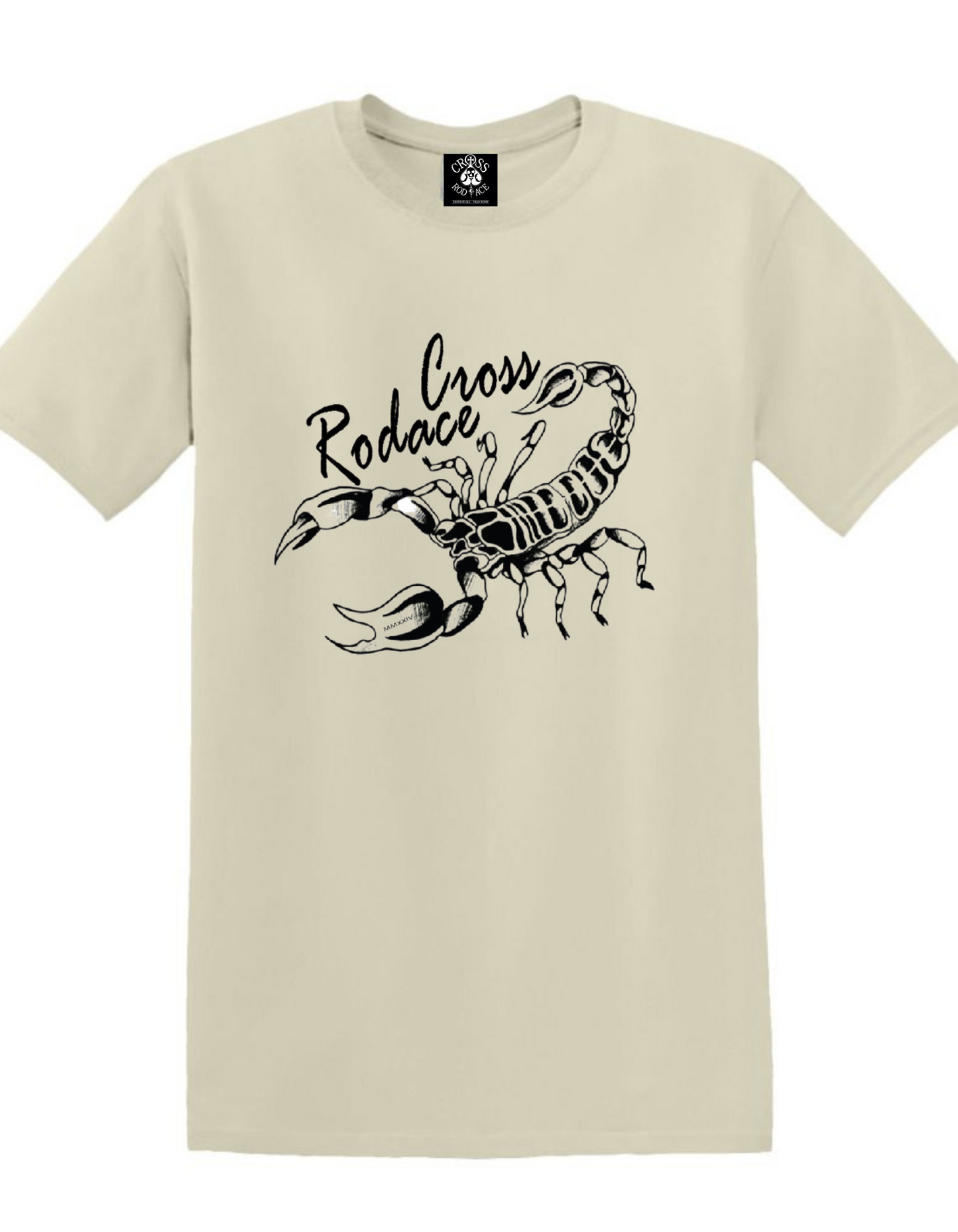 RISE OF THE PHOENIX - Camiseta Cross Rodace blanca con bolsillo - Naranja