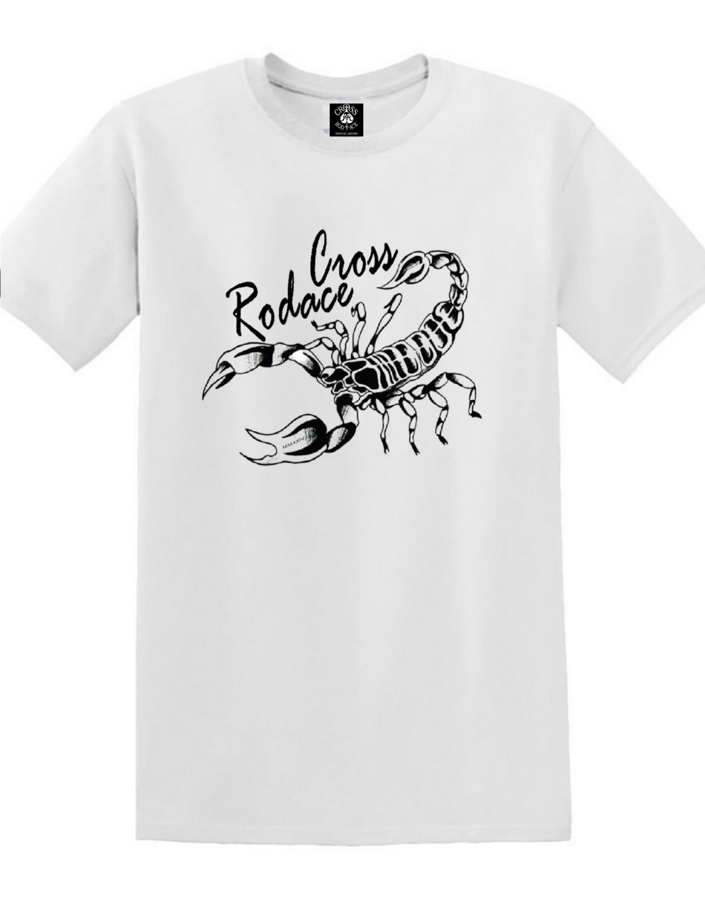 RISE OF THE PHOENIX - Camiseta Cross Rodace blanca con bolsillo - Naranja