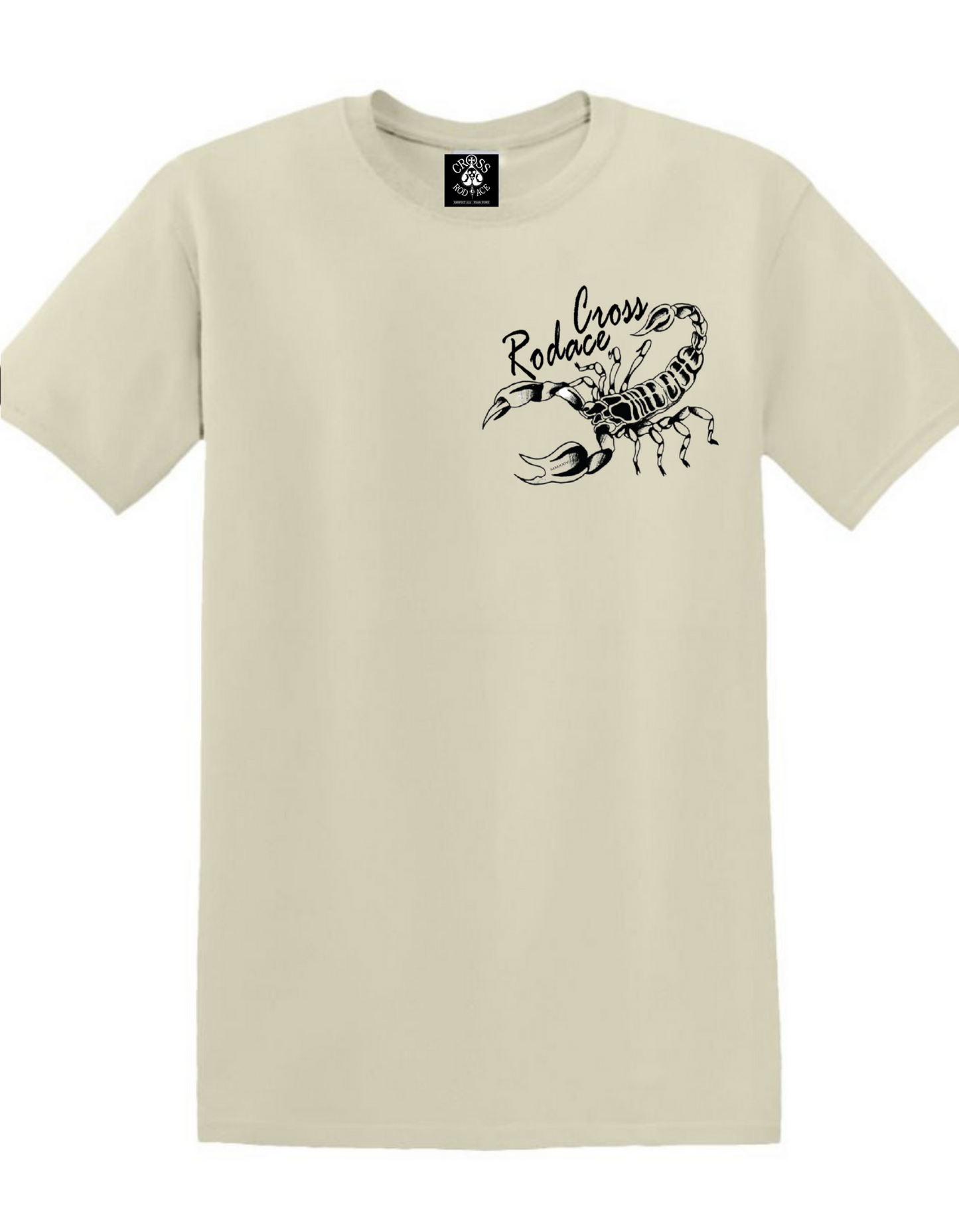 RISE OF THE PHOENIX - Camiseta Cross Rodace blanca con bolsillo - Naranja
