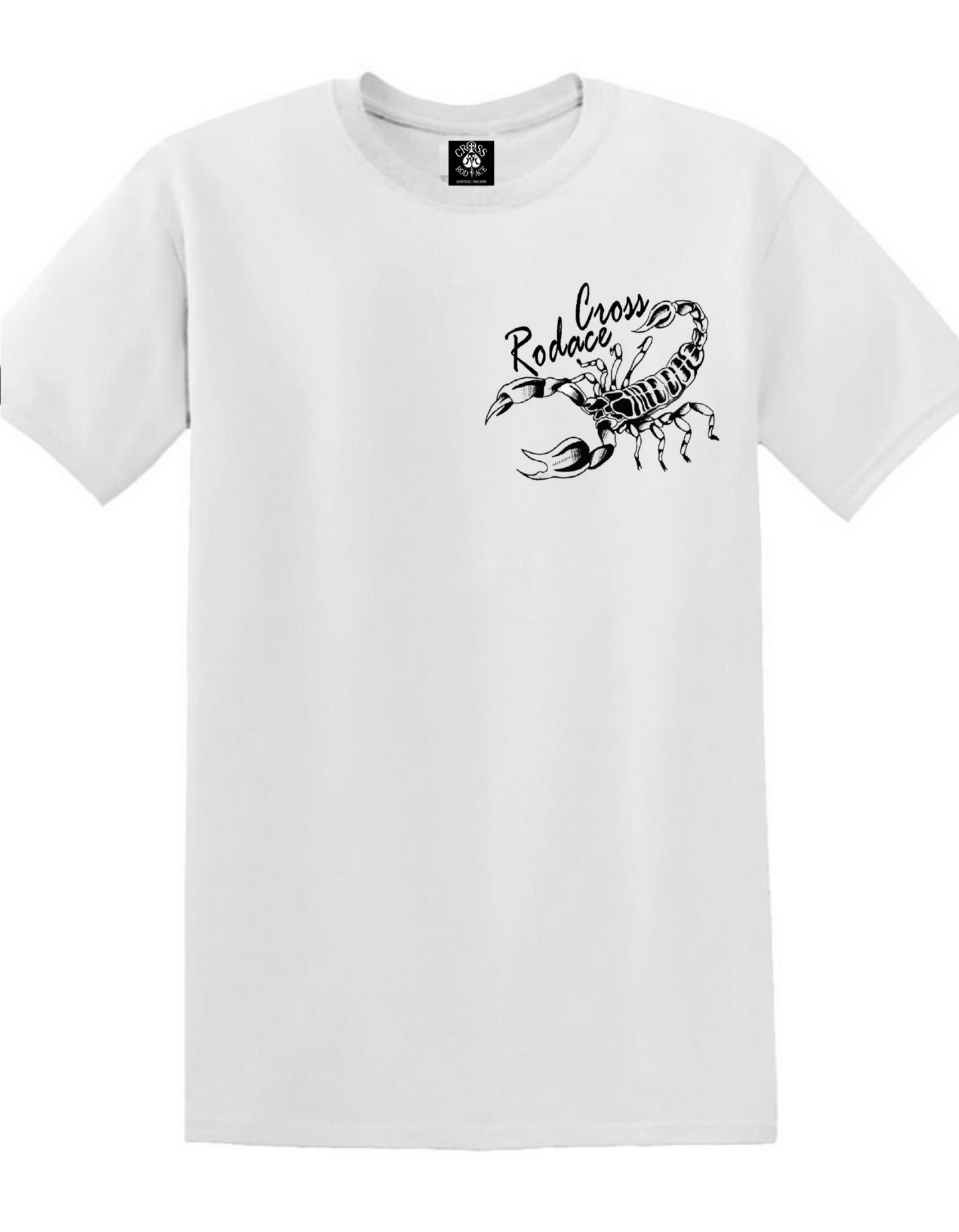 RISE OF THE PHOENIX - Camiseta Cross Rodace blanca con bolsillo - Naranja