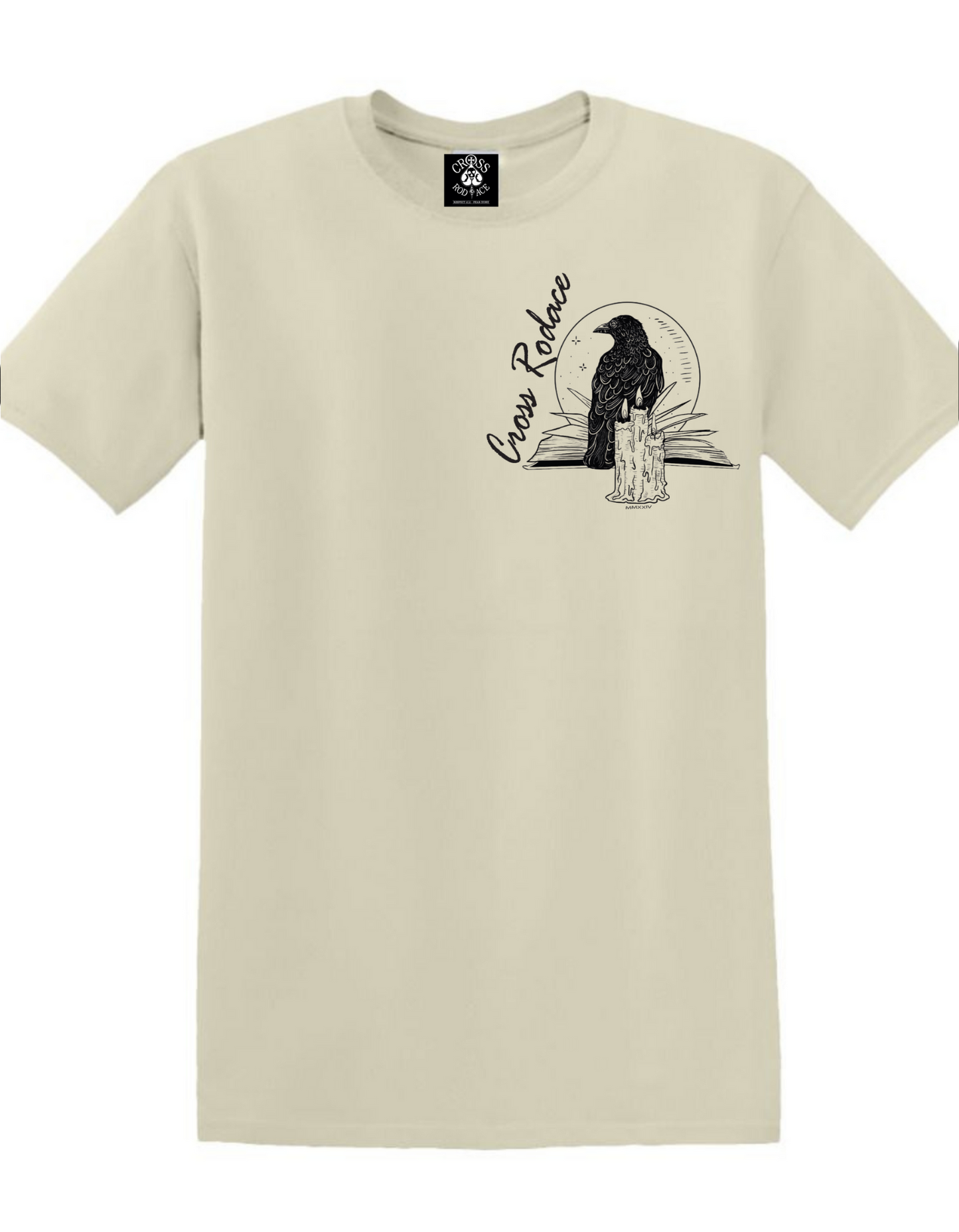 RISE OF THE PHOENIX - Camiseta Cross Rodace blanca con bolsillo - Naranja
