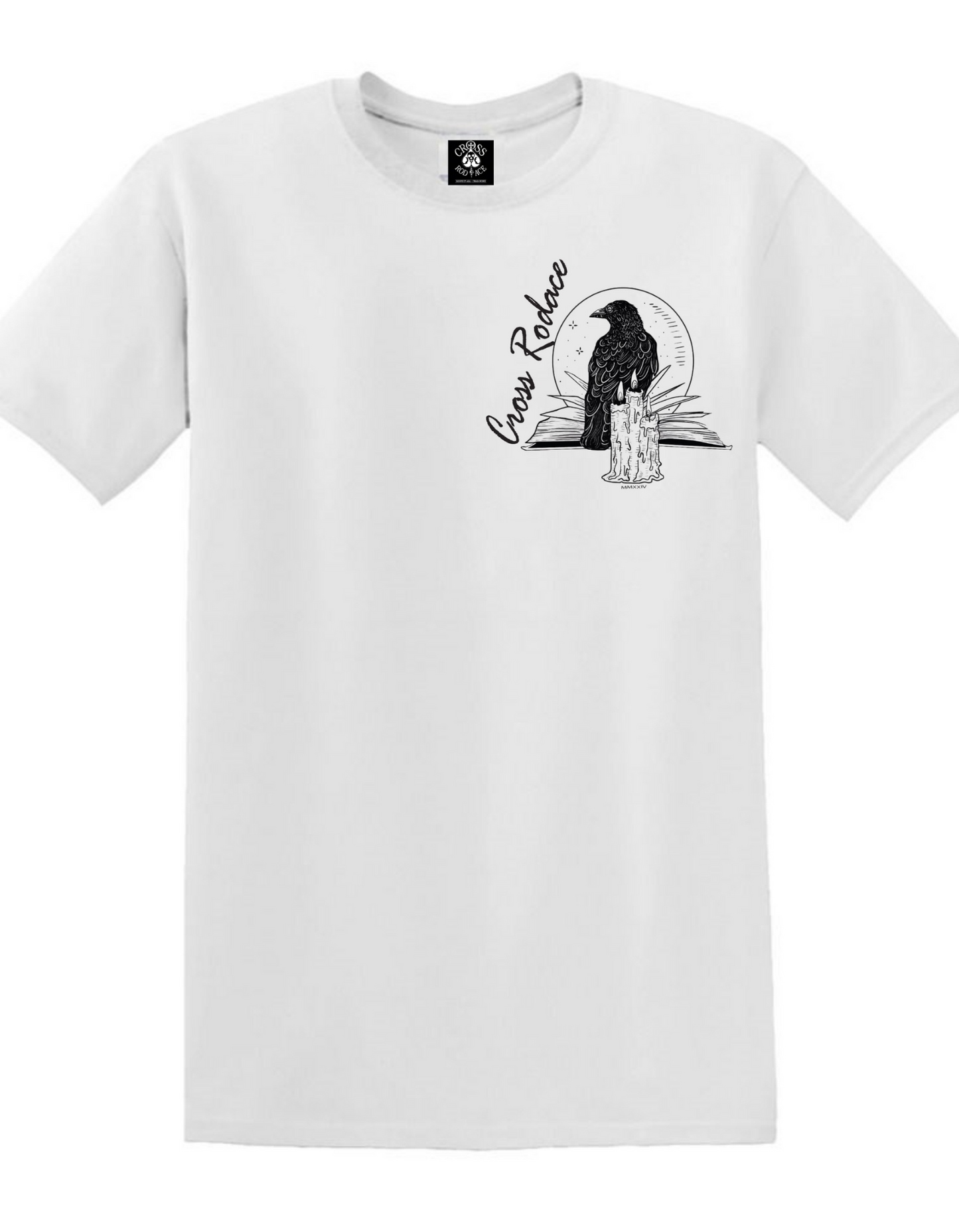 RISE OF THE PHOENIX - Camiseta Cross Rodace blanca con bolsillo - Naranja