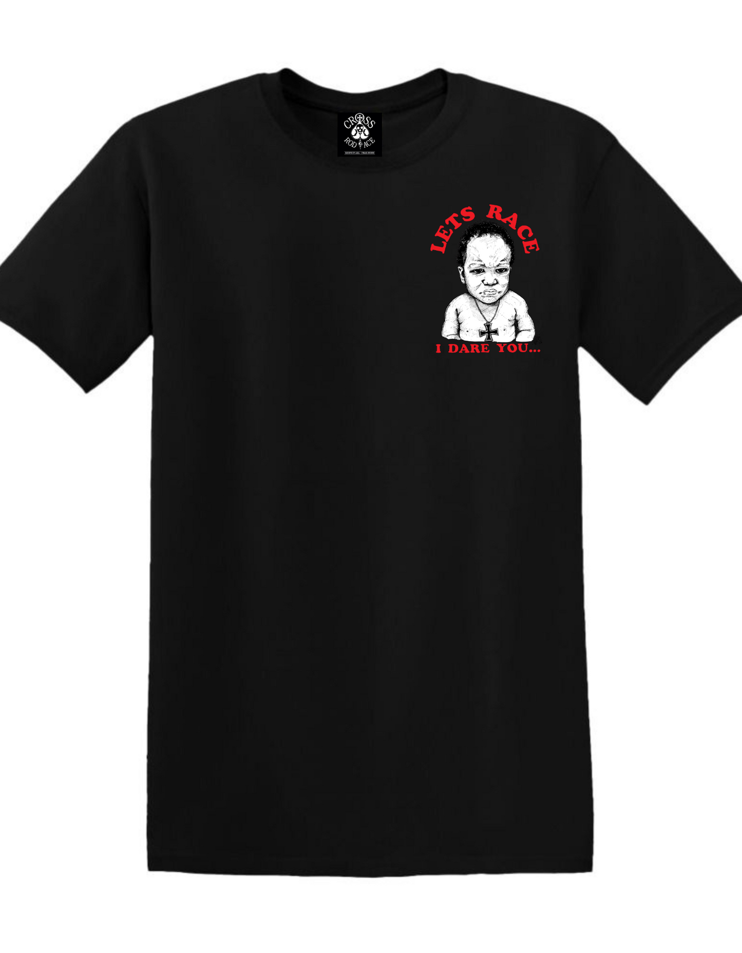 VEXED BABY LETS RACE - Camiseta negra