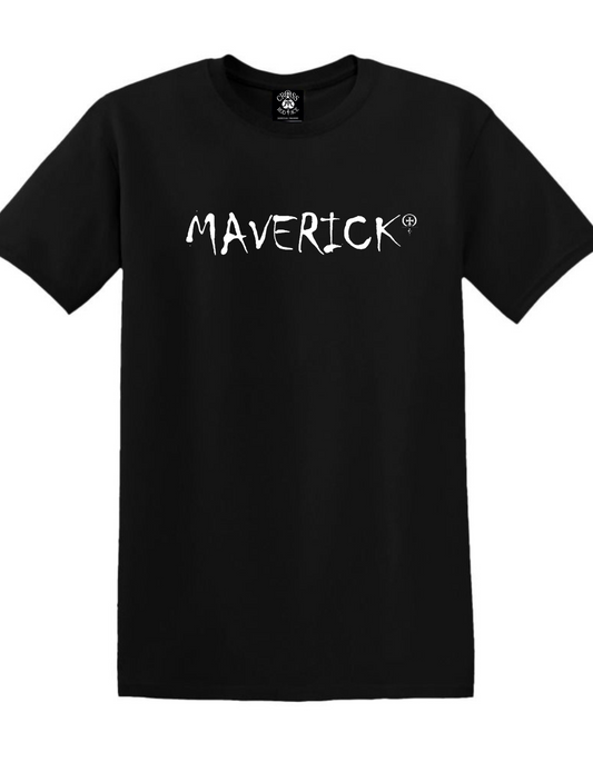 MAVERICK Cross Rodace Black T-shirt