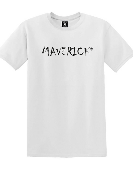 MAVERICK Cross Rodace White T-shirt