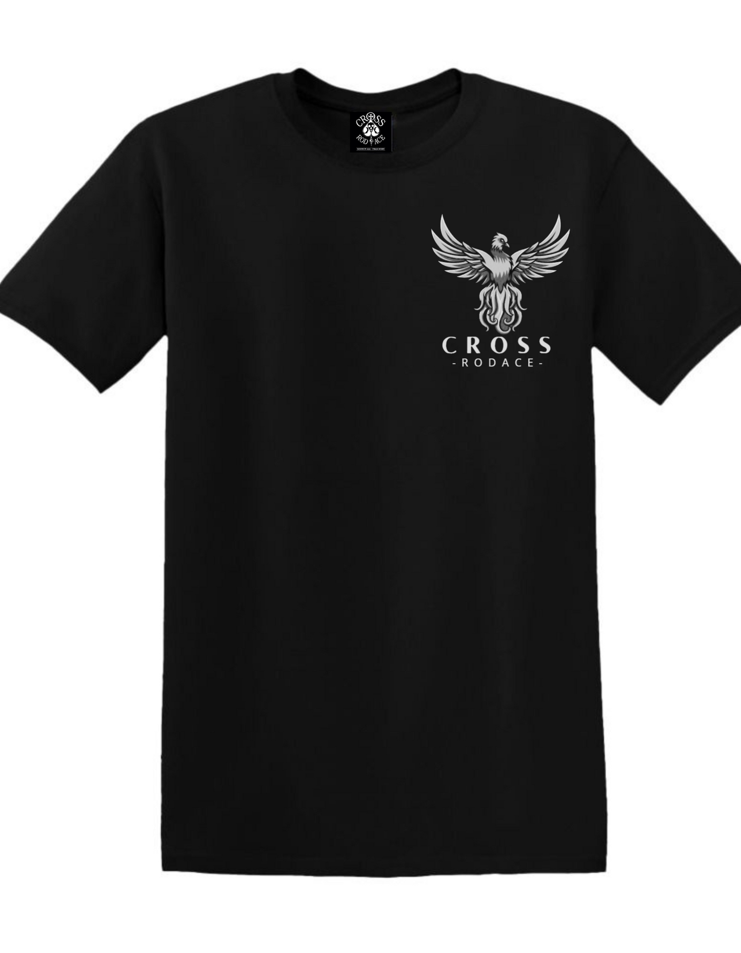 MAJESTIC PHOENIX - Camiseta Cross Rodace con bolsillo negro - Blanco