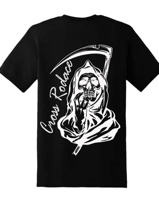 RISE OF THE PHOENIX - T-shirt à poche blanc Cross Rodace - Orange