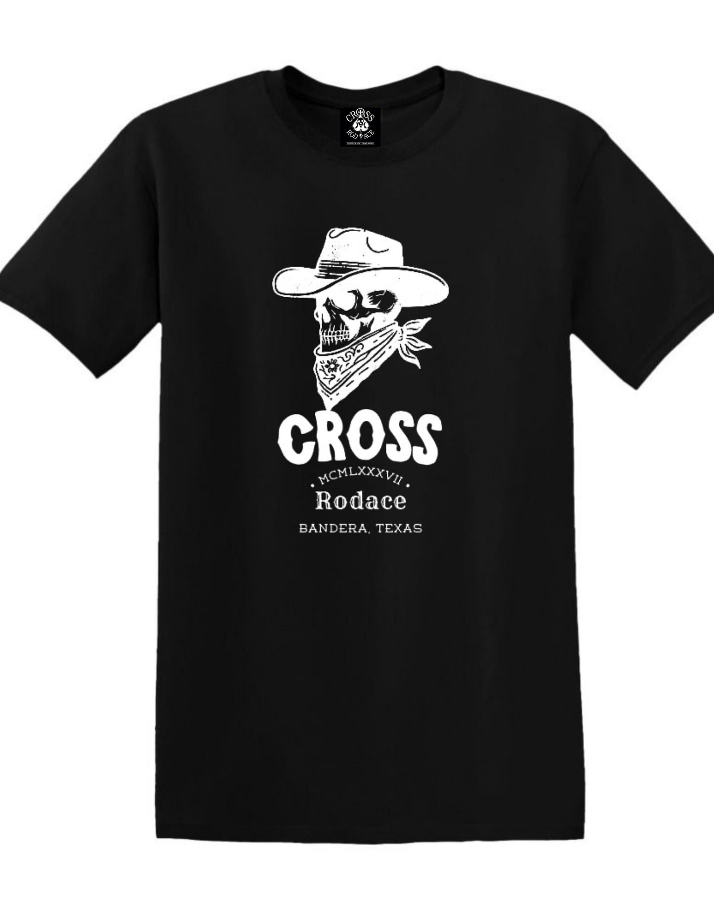 AXED - Camiseta negra con bolsillos - Cross Rodace Orange X