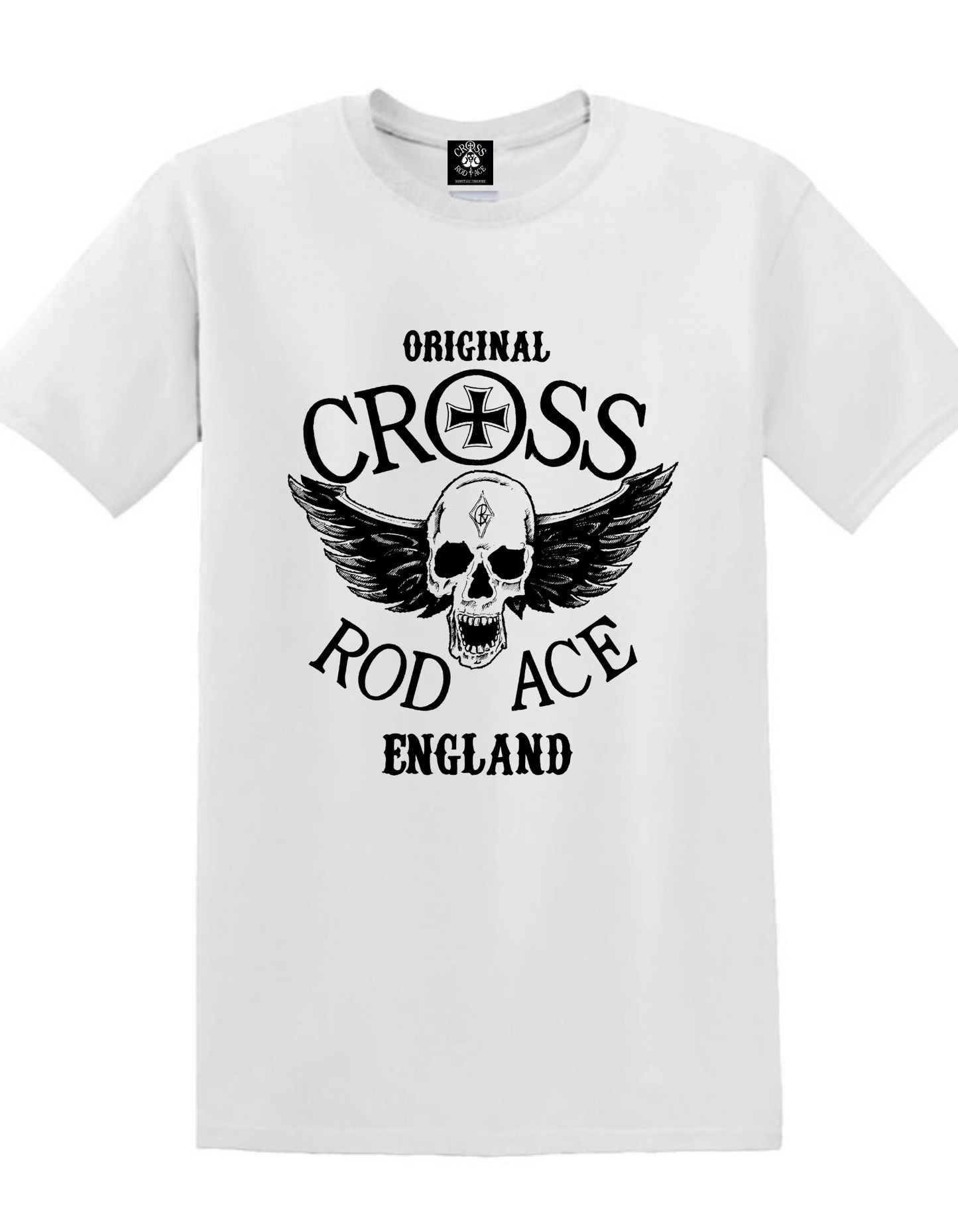 T-Shirt Original CROSS RODACE - Noir/Blanc