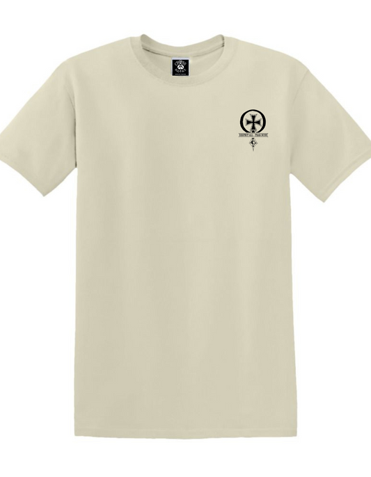 Camiseta CROSS RODACE Original Pocket Negra - Negro/Blanco