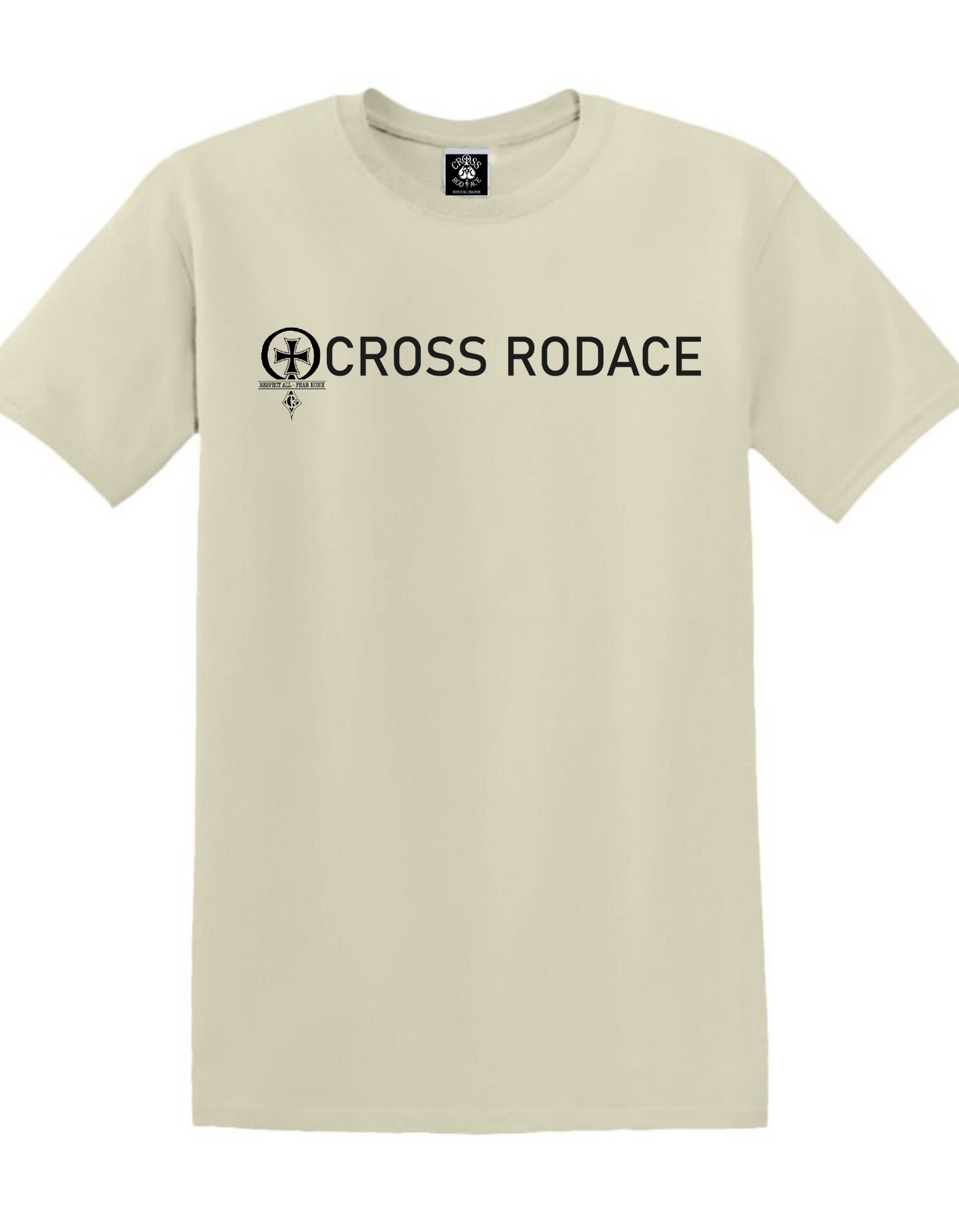 Camiseta CROSS RODACE Original Pocket Negra - Negro/Blanco