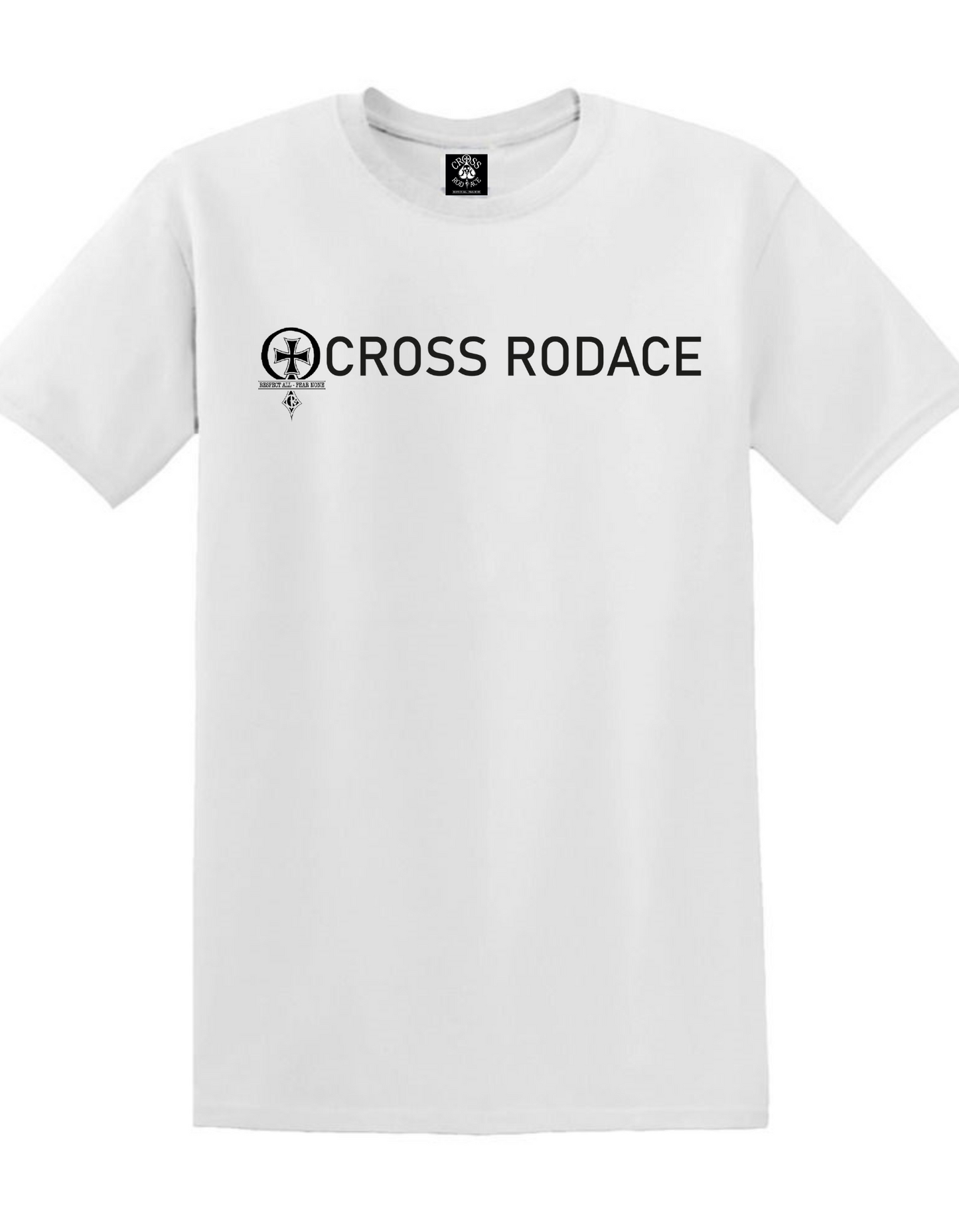 Camiseta CROSS RODACE Original Pocket Negra - Negro/Blanco