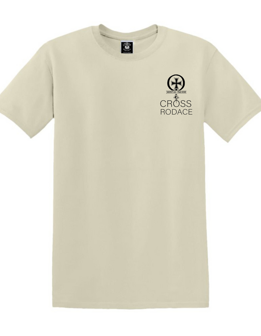 Camiseta CROSS RODACE Original Pocket Negra - Negro/Blanco