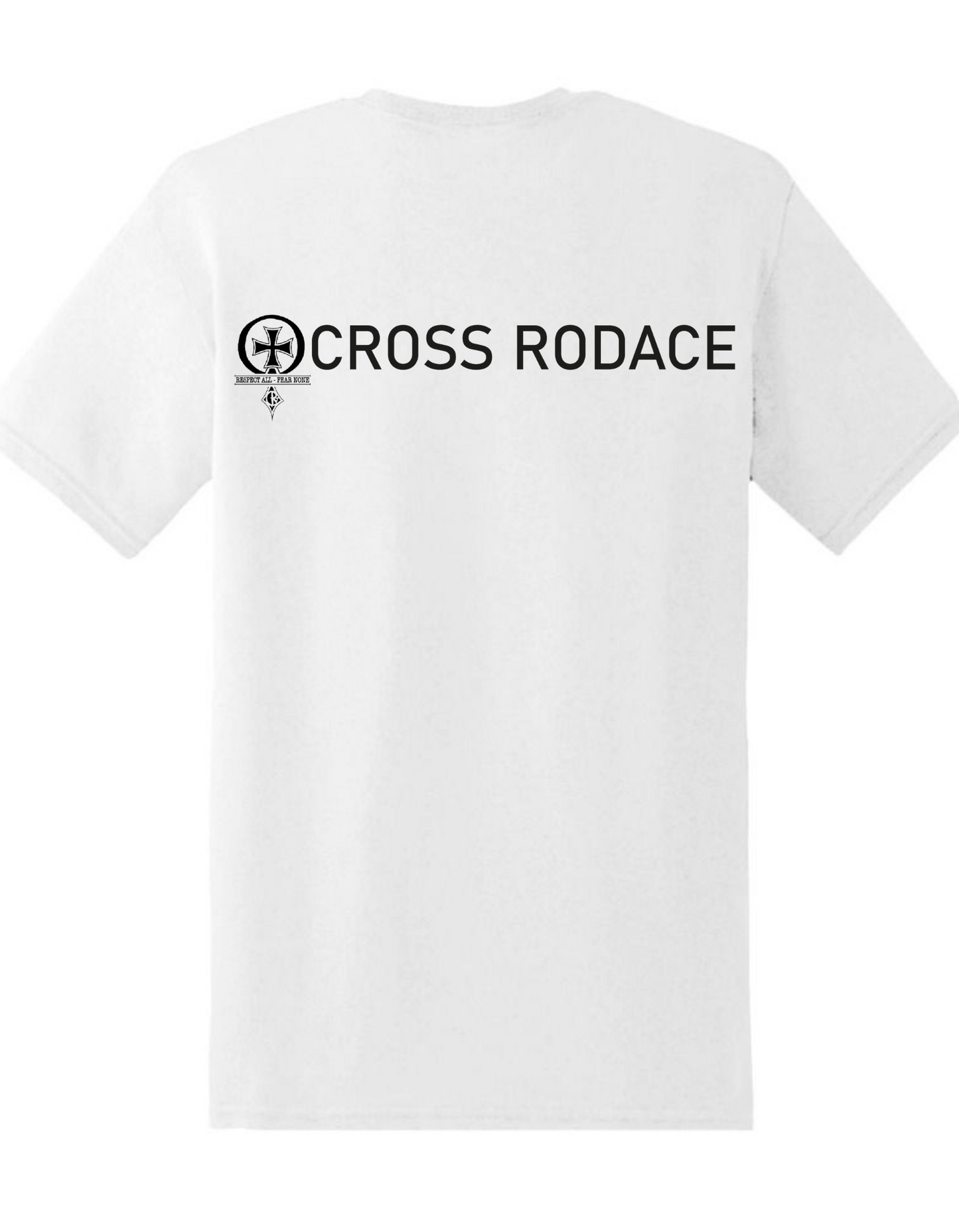 T-Shirt CROSS RODACE Original Pocket Noir - Noir/Blanc