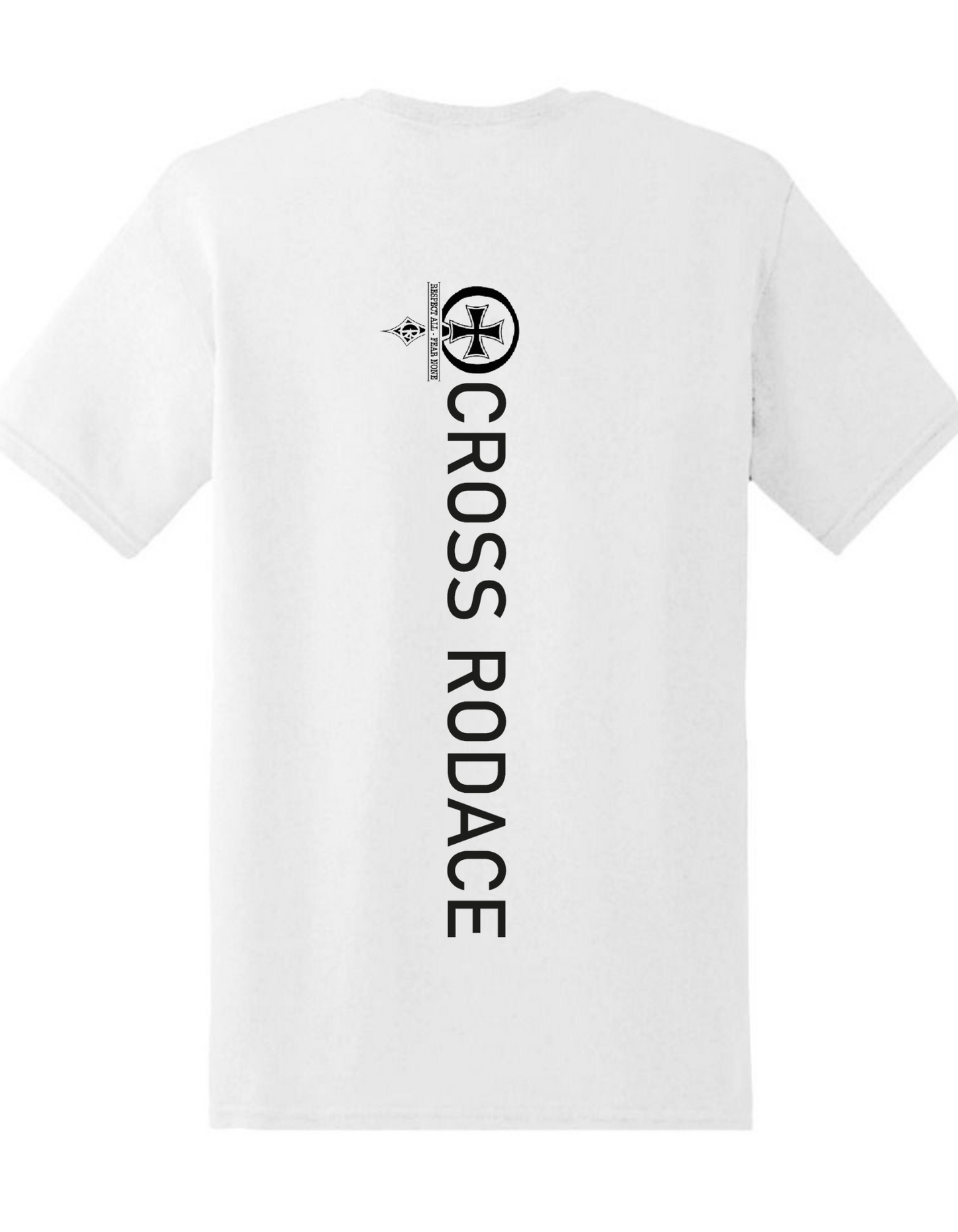 T-Shirt CROSS RODACE Original Pocket Noir - Noir/Blanc